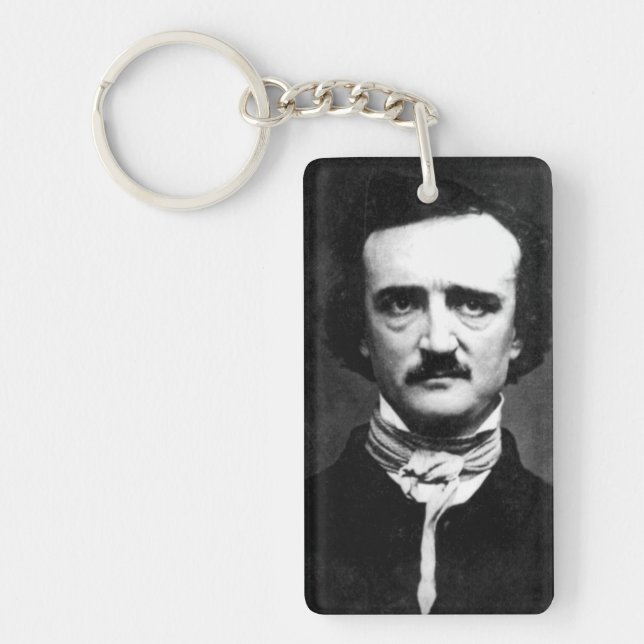 Llavero Retrato de Edgar Allan Poe (Frente)