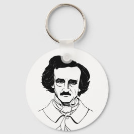 Llavero Retrato de Edgar Allan Poe