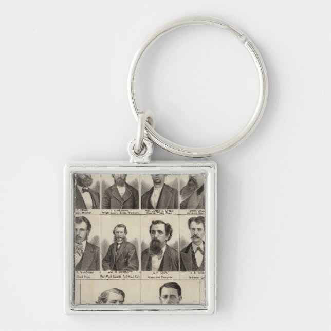 Llavero Retrato de editores y exeditores, Minnesota (Frente)
