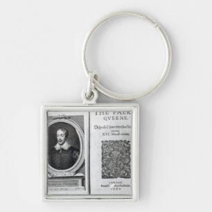 Llavero Retrato de Edmund Spenser y