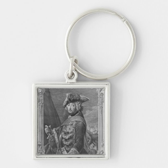 Llavero Retrato de Frederick II, el grande (Frente)