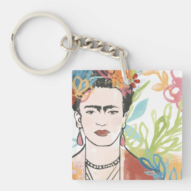 Llavero Retrato de Frida Kahlo (Frente)
