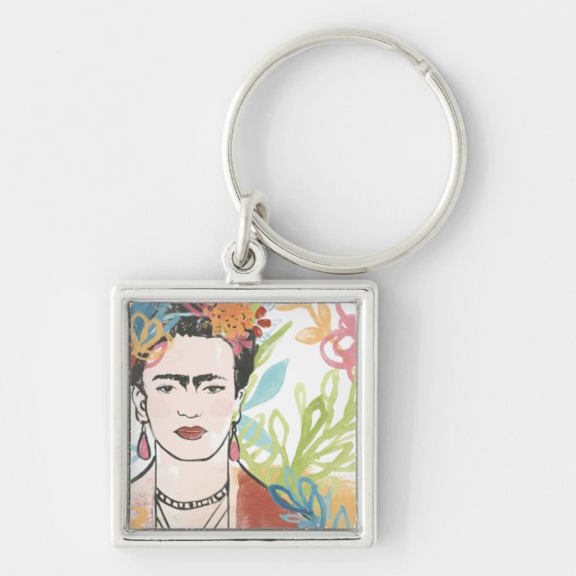 Llavero Retrato de Frida Kahlo (Frente)