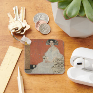 Llavero Retrato de Fritza Riedler por Gustav Klimt