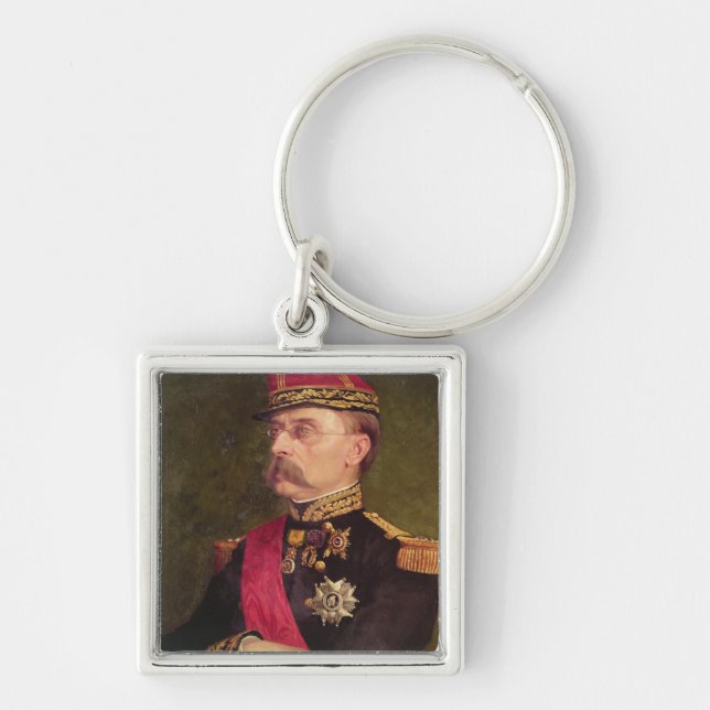 Llavero Retrato de general Louis Faidherbe 1884 (Frente)