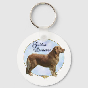Llavero Retrato de Golden Retriever