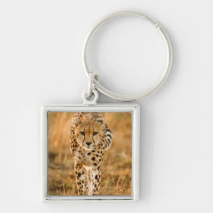 Llavero Retrato de guepardo (Acinonyx Jubatus), Maasai