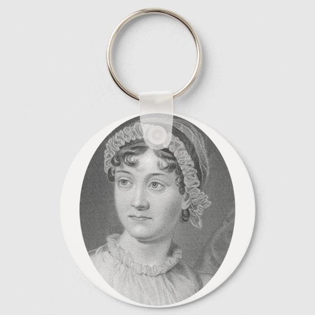 Llavero Retrato de Jane Austen Simply Jane (Anverso)