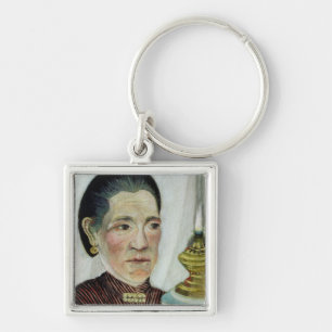 Llavero Retrato de Josephine, la esposa del artista en