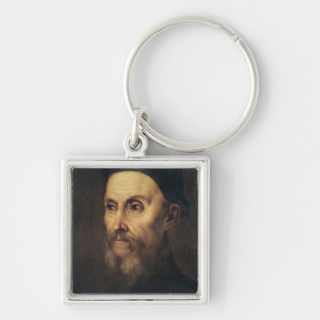 Llavero Retrato de Juan Calvino (Frente)