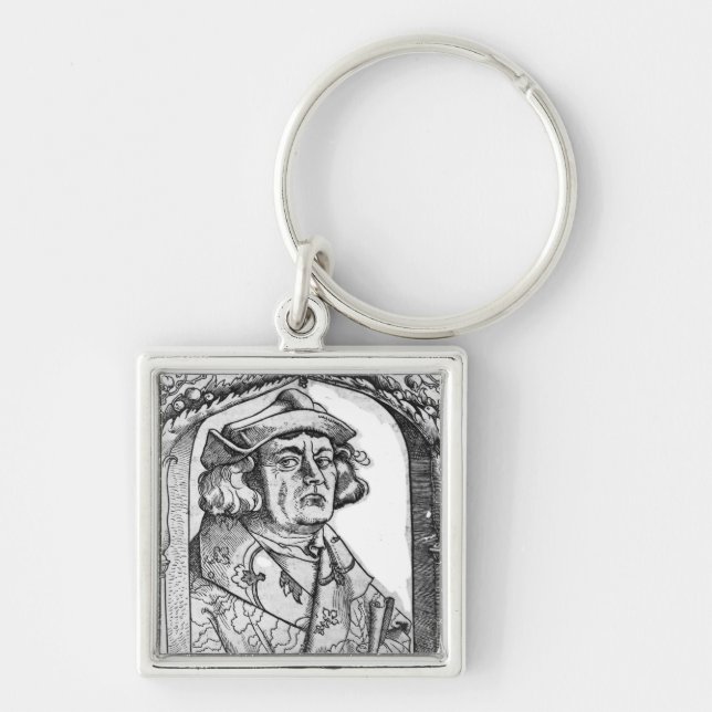 Llavero Retrato de Juan de Indagine (Frente)
