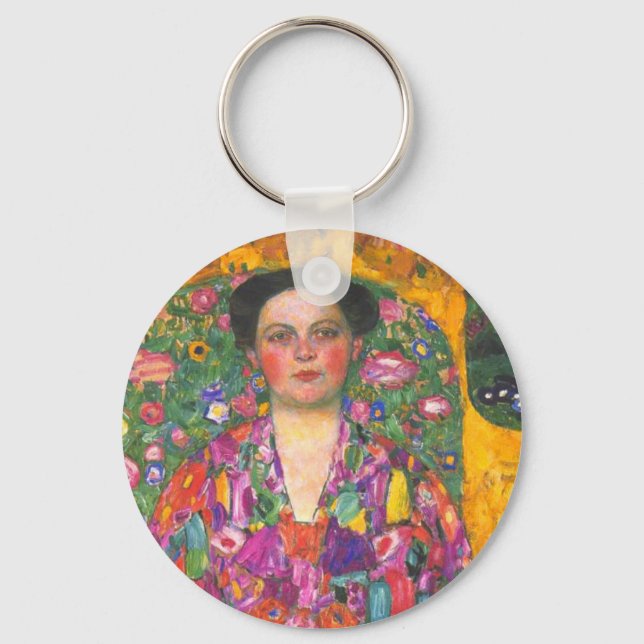 Llavero Retrato de Klimt de Eugenia Primavesi (Anverso)