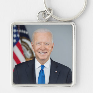 Llavero Retrato de la Casa Blanca del presidente Joe Biden