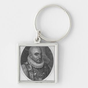 Llavero Retrato de Michel de Montaigne