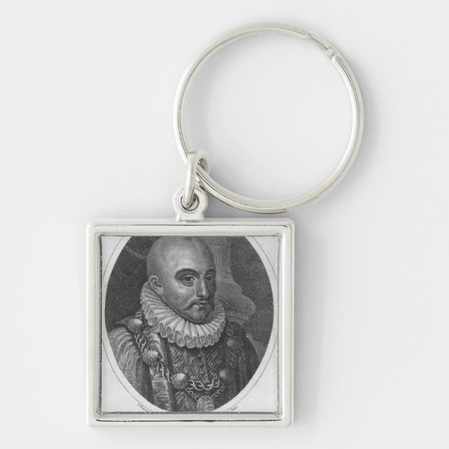 Llavero Retrato de Michel de Montaigne (Frente)