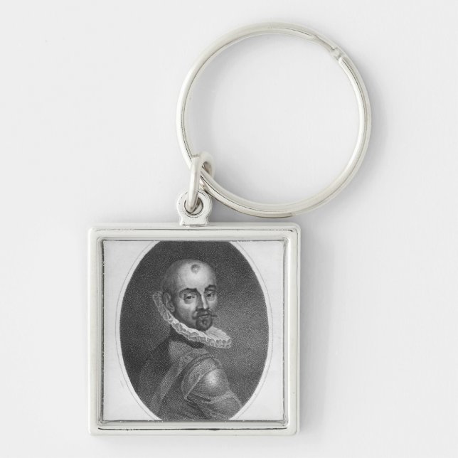 Llavero Retrato de Michel de Montaigne (Frente)