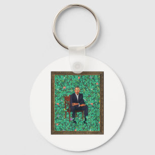 Llavero Retrato de Obama Tee _1