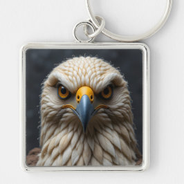 Llavero Retrato De Pájaro Sentido
