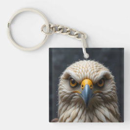 Llavero Retrato De Pájaro Sentido