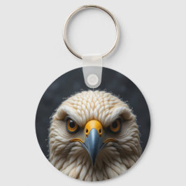 Llavero Retrato De Pájaro Sentido