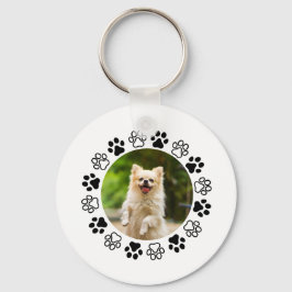 Llavero retrato de perro canino personalizable