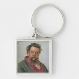 Llavero Retrato de Petrovich modesto Moussorgsky 1881