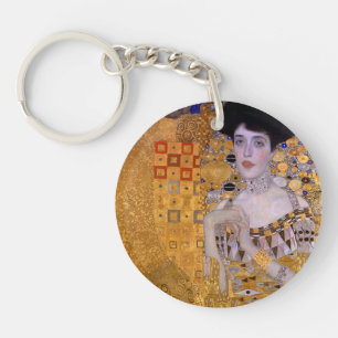 Llavero Retrato de pintura de mujer por Gustav Klimt