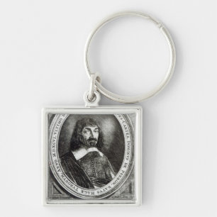 Llavero Retrato de Rene Descartes, 1644
