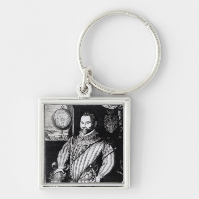 Llavero Retrato de sir Francis Drake (Frente)