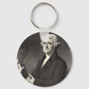 Llavero Retrato de Thomas Jefferson