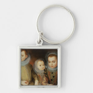 Llavero Retrato de tres niños de Tudor
