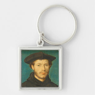 Llavero Retrato de un hombre, C. 1536 - 40 (aceite en la