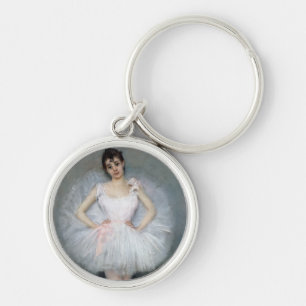 Llavero Retrato de una bailarina joven