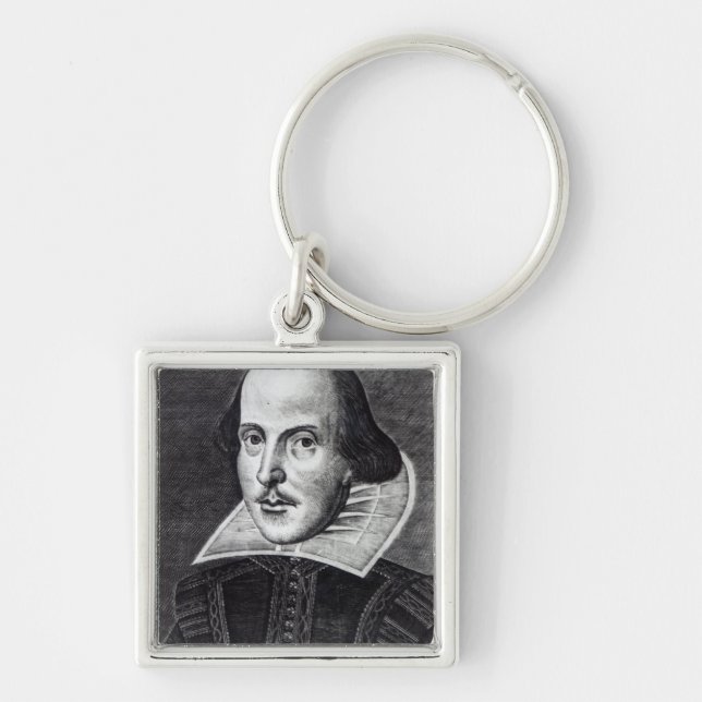 Llavero Retrato de William Shakespeare (Frente)