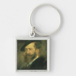 Llavero Retrato del artista Wilhelm Busch , c.1878