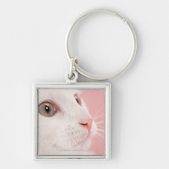 Llavero Retrato del gato (Frente)