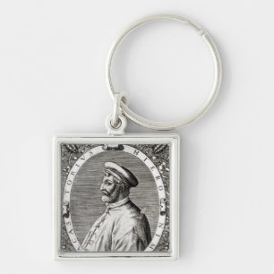 Llavero Retrato del medallón de Girolamo Fracastoro
