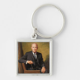Llavero Retrato del presidente Dwight Eisenhower en la Cas