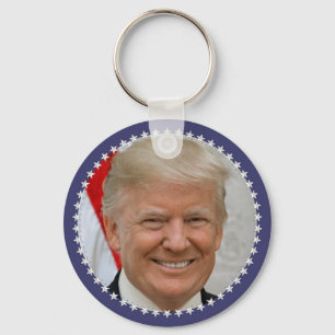 Llavero Retrato del presidente Trump (XT-20181023-1520-V2)