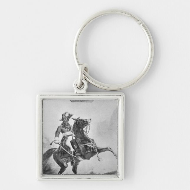 Llavero Retrato ecuestre de Thomas Alejandro (Frente)