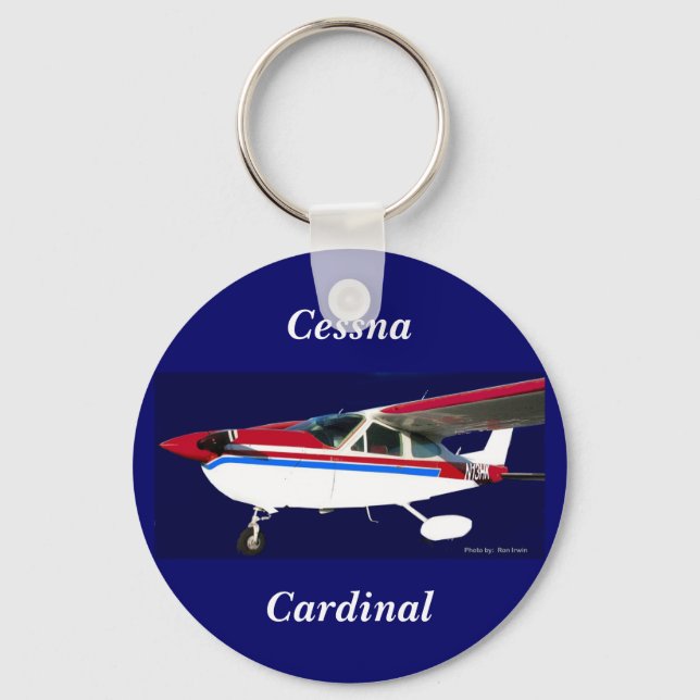 Llavero Retrato N13HK, Cessna, Cardinal (Anverso)
