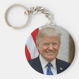 Llavero Retrato oficial del presidente Donald Trump 2017