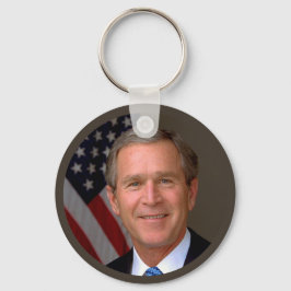 Llavero Retrato Oficial del Presidente George W Bush