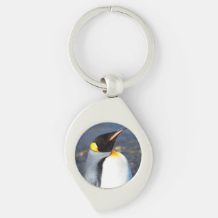 Llavero Retrato pingüino