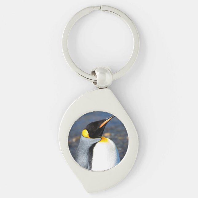 Llavero Retrato pingüino (Anverso)