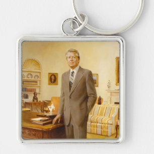 Llavero Retrato presidencial de la Casa Blanca James Carte