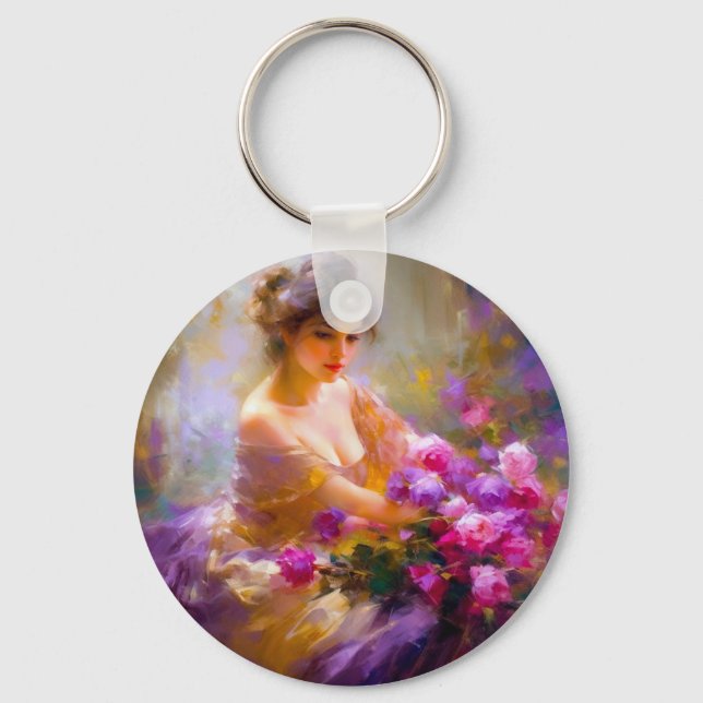 Llavero Retrato sensual (Anverso)