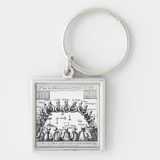 Llavero Retratos de las jesuitas y de los sacerdotes (Frente)