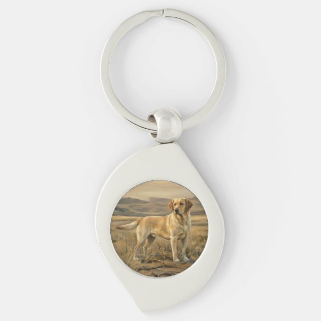 Llavero Retriever de Labrador (Anverso)