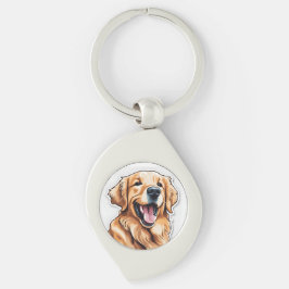 Llavero Retriever Dorado